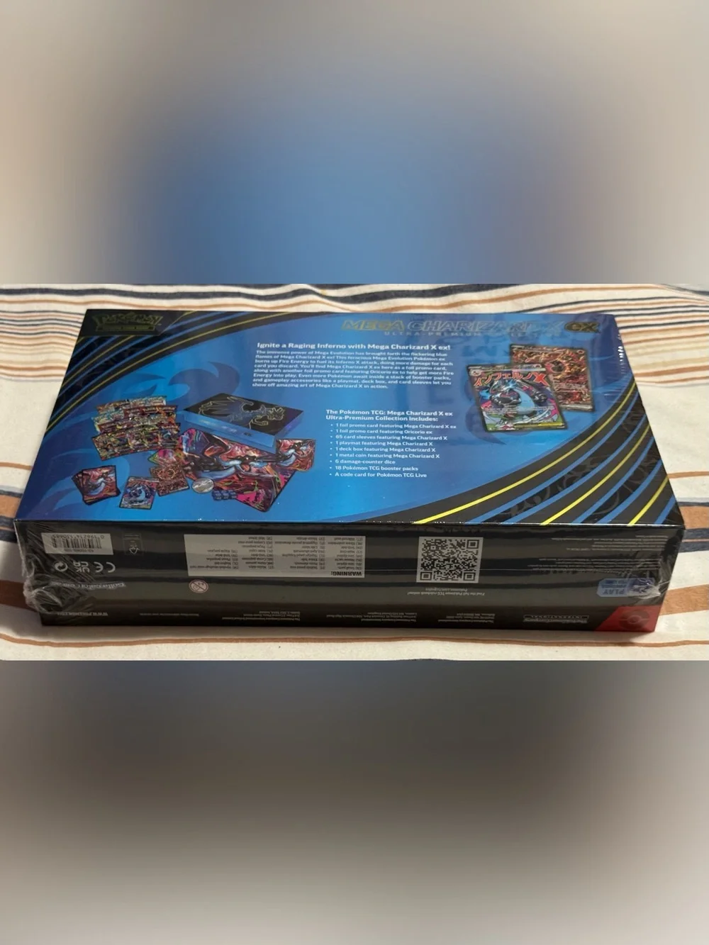 Pokemon TCG Mega Charizard X ex Ultra Premium Collection Box